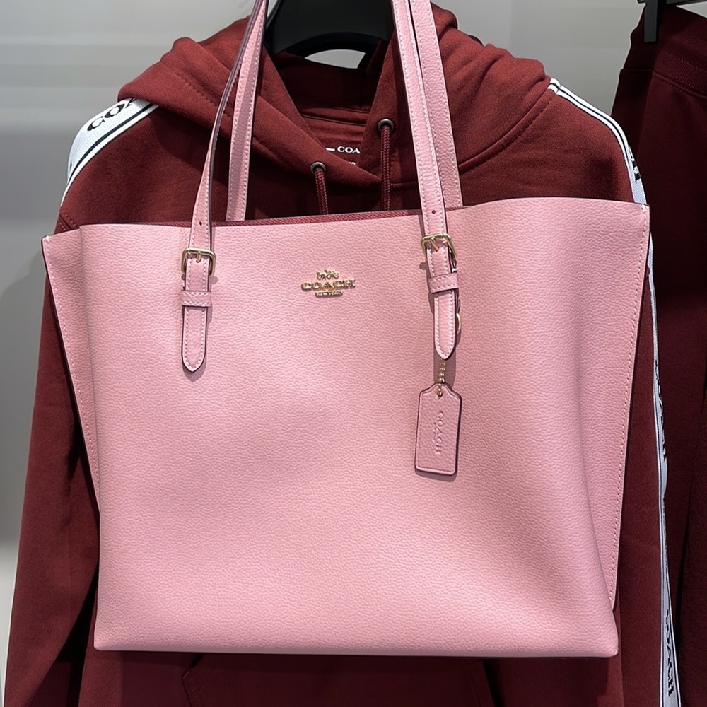 Coach Zip Top Tote 
IM/Pink - Picture 11 of 16